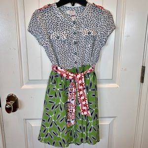 Matilda Jane girls Size 10 short sleeved dress.